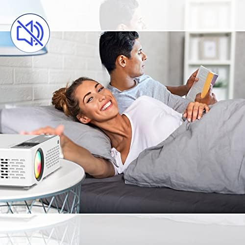 Mini Projector 7500 Lumens, 1080P Full HD Supported Mini Projector, Portable Home Movie Theater - Image 7