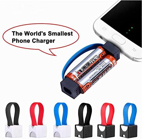 FIORIA Mini Smartphone Charger use AA/AAA Battery Portable Emergency Power with Micro USB Compatible - Image 4