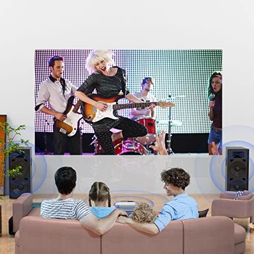 Mini Projector 7500 Lumens, 1080P Full HD Supported Mini Projector, Portable Home Movie Theater - Image 8